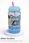 Small Business Mama Glitter Tumbler